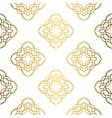 golden background luxury seamless pattern elegant vector image
