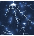lightning flash strike seamless dark background vector image