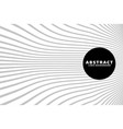 abstract grey blend lines on white background vector image vector image
