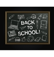 back to school vector image
