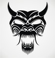 devil mask vector image