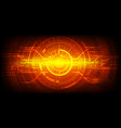 abstract engineering technology background vector image vector image
