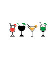 margarita icon design template isolated vector image vector image