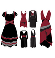 woman clothes vector image vector image