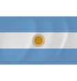 Grange flag of argentina Royalty Free Vector Image