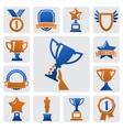 trophy and awards vector image vector image