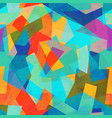 grunge vintage geometric seamless mosaic vector image vector image