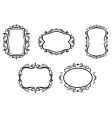 vintage frames vector image