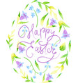 happy easter image vector image