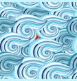 graphic pattern waves vector image vector image