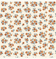 vintage roses seamless pattern vector image vector image