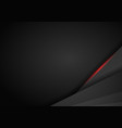 abstract metallic red shiny color black frame vector image