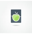 apple icon vector image