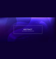 abstract banner with a gradient shapes and blur vector image vector image