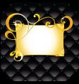 golden frame vector image