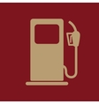 gas station icon gasoline and diesel fuel vector image
