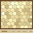 pattern wallpaper gold vector image vector image