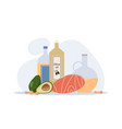 set of fats vector image vector image