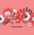 happy mothers day greeting card vector image vector image