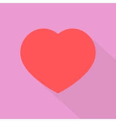 Retro Flat Valentine Royalty Free Vector Image