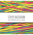 striped background vector image
