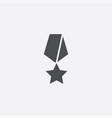 medal outline icon vector image vector image