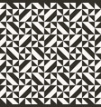 black and white abstract geometric quilt pattern vector image vector image