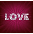 love vector image vector image