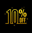 luxury tag vector image vector image