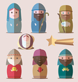 nativity christian vector image