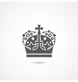 crown icon vector image