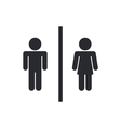 bathroom icon vector image