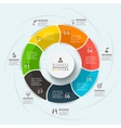 infographic design template vector image