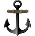 old anchor vector image vector image