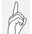 stop talking vector image
