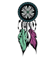 dream catcher protection vector image