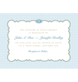 vintage invitations vector image