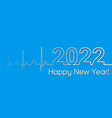medical christmas banner 2022 happy new year vector image vector image