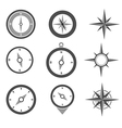 navigation compasses vector image