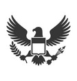 american presidential symbol eagle with shield vector image