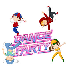 A dance party icon Royalty Free Vector Image - VectorStock