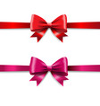 ribbon set isolated vector image vector image