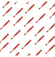baseball bat equipment vector image vector image