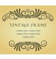 floral frame vector image vector image