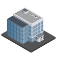 office building isometric vector image