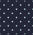blue polka dot seamless pattern retro background vector image