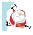 extreme santa vector image