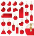 set of labels vector image vector image