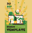 tiny entrepreneur crowdfunding startup project vector image