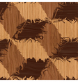 wooden pattern vector image vector image